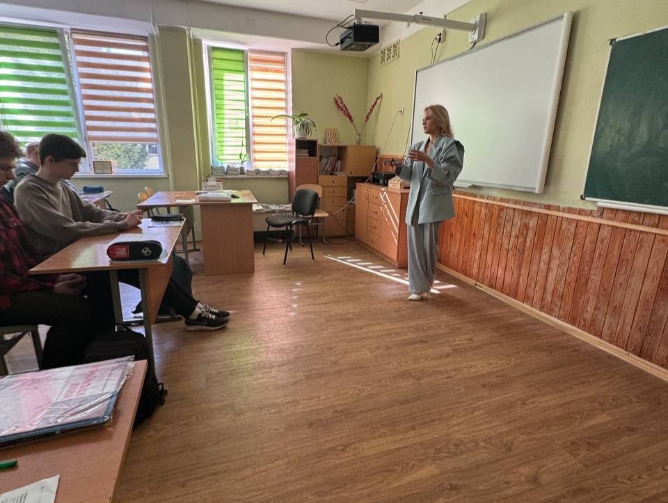 Профорієнтаційний візит до Ліцею №285 Оболонського району м. Києва