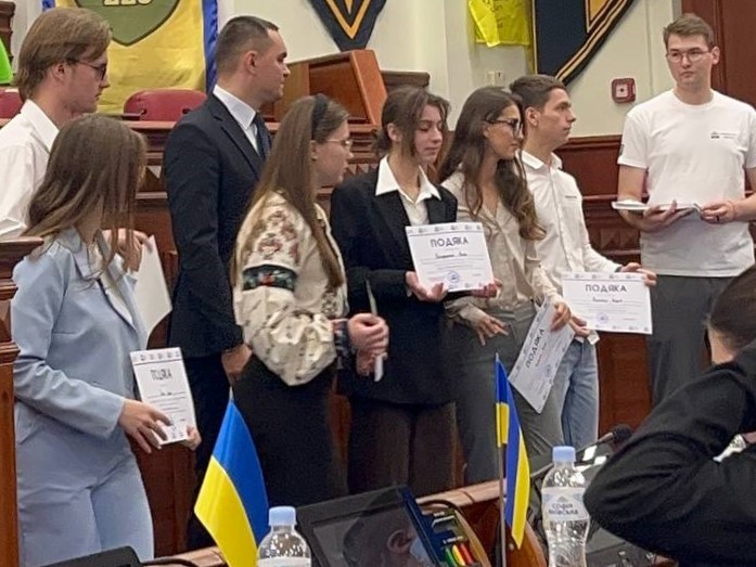 Модель «Європейський курс молоді» з нагоди Дня Європи