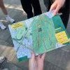 Участь волонтерів у забігу «Біжу за мову»