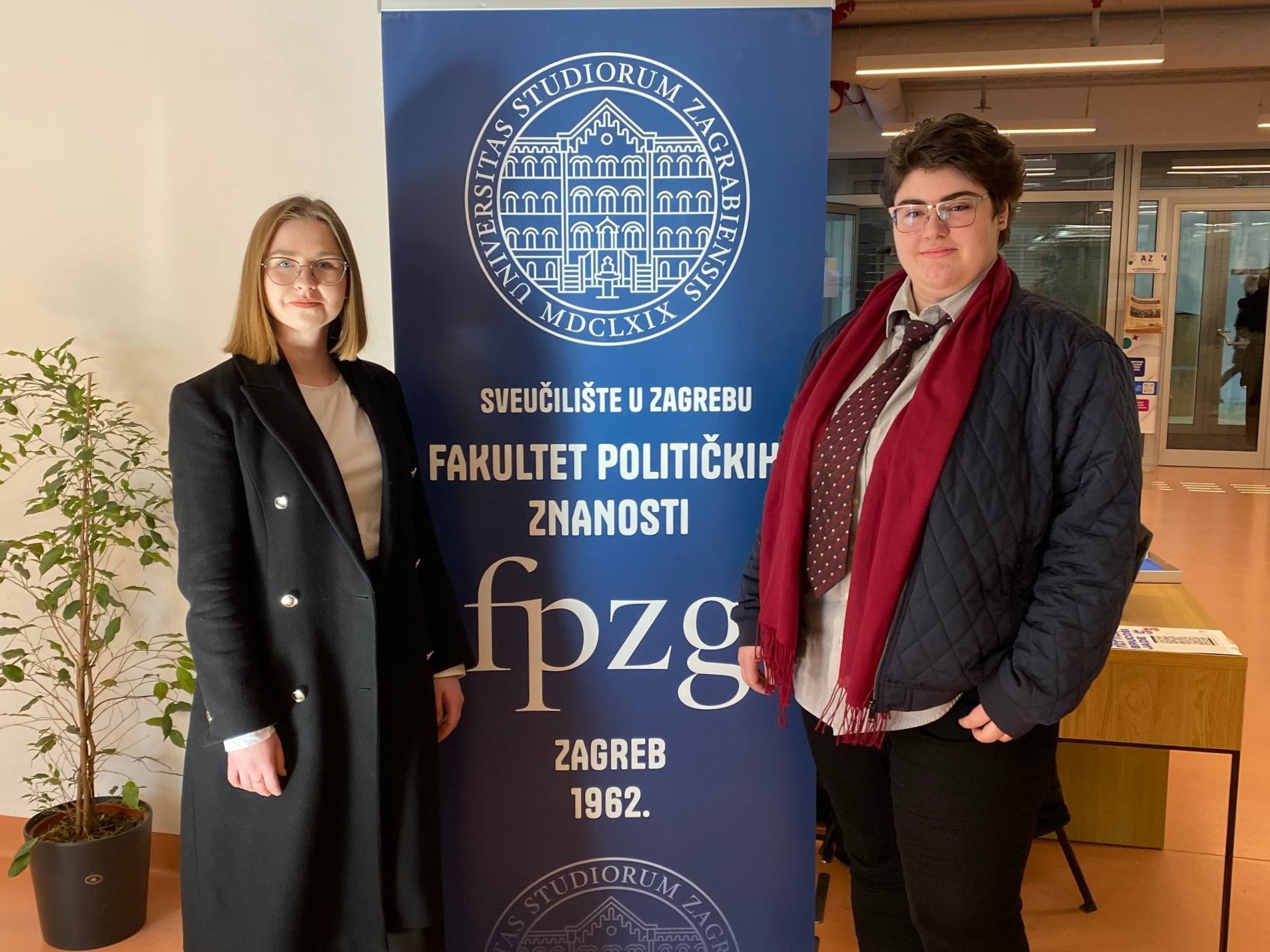 Студентки-міжнародниці магістерських ОП на програмі академічної мобільності у Загребському університеті: перші кроки в рамках Erasmus+ Студентки-міжнародниці магістерських ОП на програмі академічної мобільності у Загребському університеті: перші кроки в рамках Erasmus+